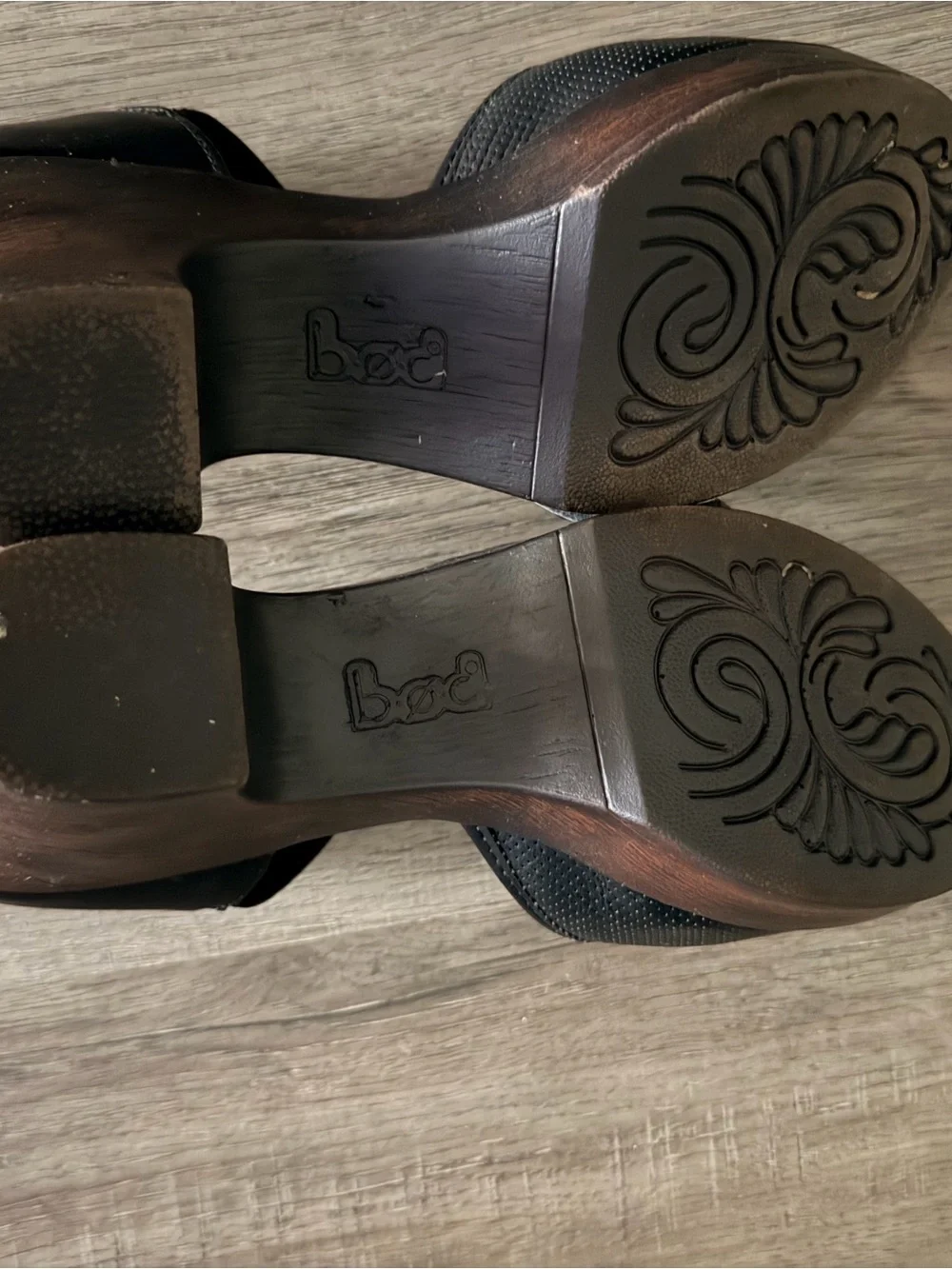 Black Mary Jane Flats with Ankle Strap